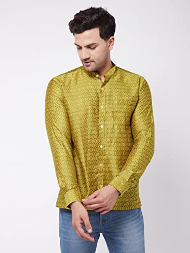 Image of VASTRAMAY Men's Solid Regular Fit Shirt
