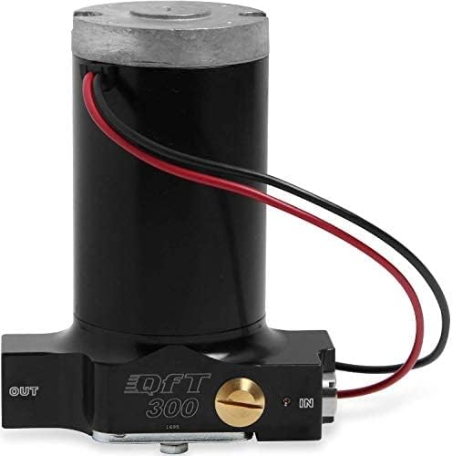 Bomba de combustible eléctrica de alta salida de 300 GPH, color negro, 10.4 amperios a 20 PSI