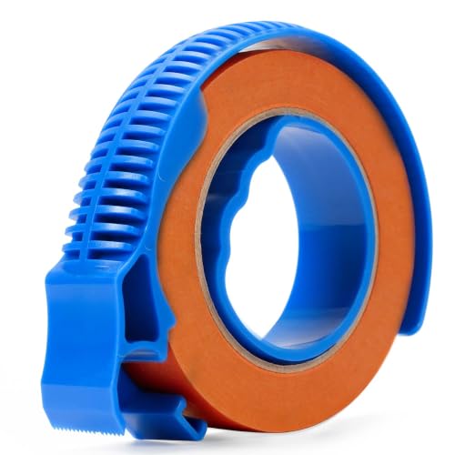 Image of Adhes Orange Masking Tape Painter Tape Dispenser 25mm x 50m