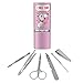 I Ruff Love You Dog Funny Humor Stainless Steel Manicure Pedicure Grooming Beauty Care Travel Kit