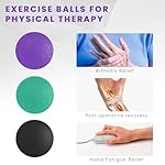 Ortarco 3 Pack Stress Balls for Adults, Hand Strengthening Devices Exercise Balls Physical Therapy Ball, Squeeze Balls for Hand Therapy, Hand Exerciser for Hand Finger Forearm Wrist Training and Relax - Image 3