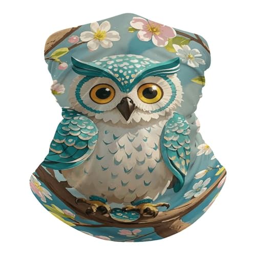 Flower Leaves Purple Red Flower Neck Gaiter Face Cover Scarf, Breathable Sun Balaclava for Skiing Fishing Hiking Cycling