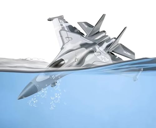 Avião a jato de controle remoto caça militar de brinquedo