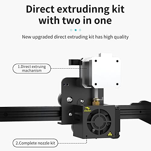 Creality Original Ender 3 Direct Drive Upgrade Kit, Comes with 42-40 Stepper Motor Hotend Kit, 1.75mm Direct Drive Extruder Fan and Cables Support Flexible TPU Filament — 사진 2