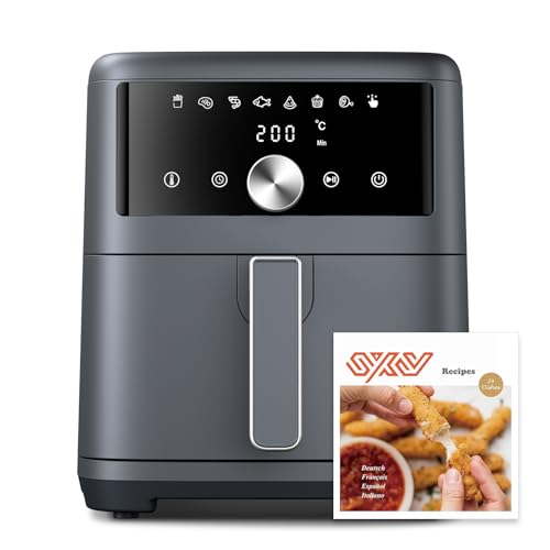 Friggitrici ad aria in offerta Friggitrice ad Aria Calda 6L, Air Fryer Design Compatto e...