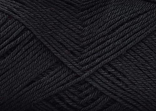 Image of M.G ENTERPRISE Premium Socks high Strength Nylon Yarn Suitable for Socks, Accessories, and Home Decor. 200 gm Black, Suitable for Both Crocheting & Knitting. BX