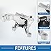 A ABSOPRO Engine Motor Mount No.GJL339060 Engine Mounting for Mazda 3 2.5L 2015-2018 Metal Rubber
