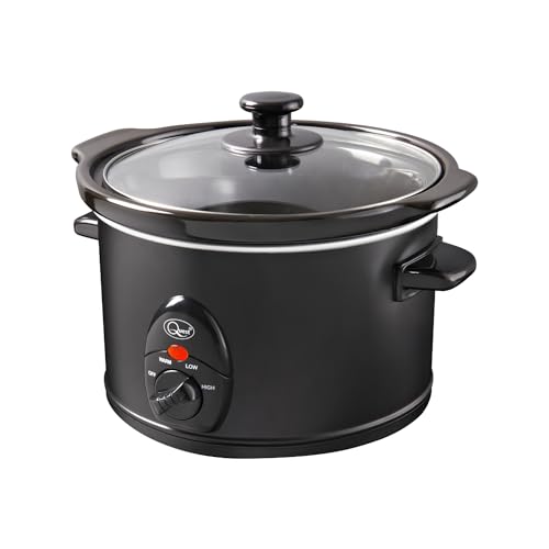 Quest 35269 1.5 Litre Slow Cooker/Compact Stainless Steel...