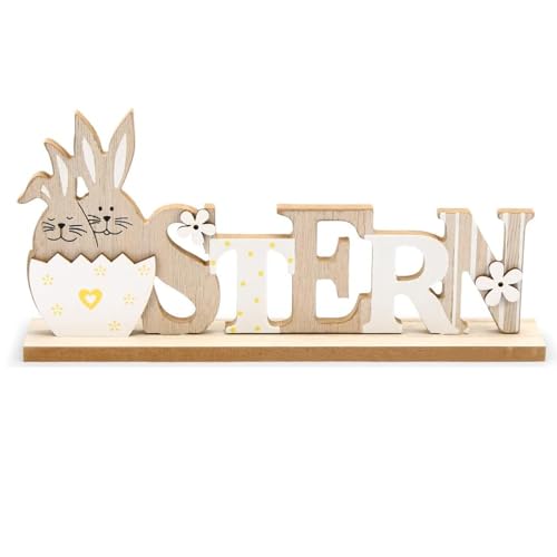 Ostern Schriftzug Aufsteller, Oster Deko, Ostern Deko, Deko Ostern, Schriftzug Mit Osterhasen,...