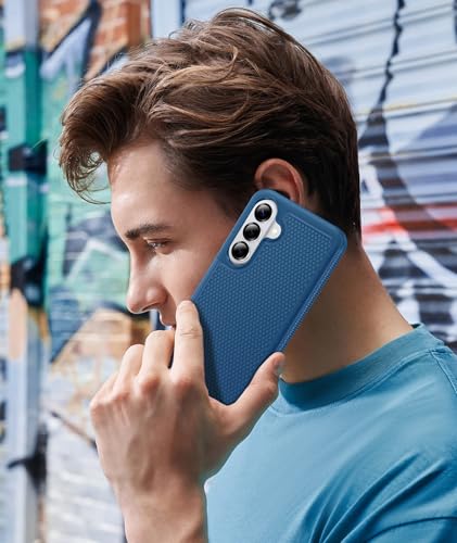 Image of FNTCASE for Samsung Galaxy S26 Plus Case: Military Grade Drop Protection, 14ft Drop Tested, Screen Protector Included, Anti-Slip Anti-Fingerprint Dual Layer Shockproof Phone Case Cover (Blue)