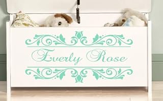 Toy Box Name Decal | Nursery Decor | Kids Room Decor | Toy Box Name Sticker | Personalized Name Decal | Vinyl Decal for Toy Box | Name Decal