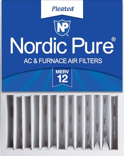 Nordic Pure 16x20x5 Honeywell/Lennox Replacement MERV 12 Air Filter 1 Pack