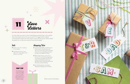 Merry Stitchmas: 24 Fun and Festive Cross Stitch Designs