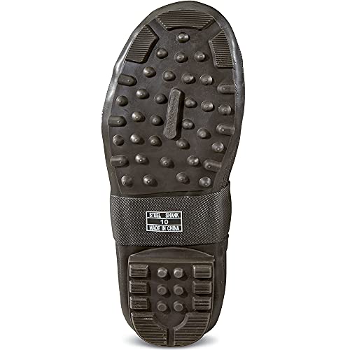 Guide Gear Men's 15" Camo Hunting Insulated Rubber Boots Waterproof Muck Rain Shoes, 400-Gram, Realtree Edge, 11D (Medium) #TOP5