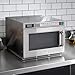 Panasonic PRO1 Commercial Microwave Oven, Heavy Duty, .6 cu ft 1200W, 5-Stage Cooking, LCD Display, Stainless Steel, Programmable, NSF & UL Approved - NE-12521