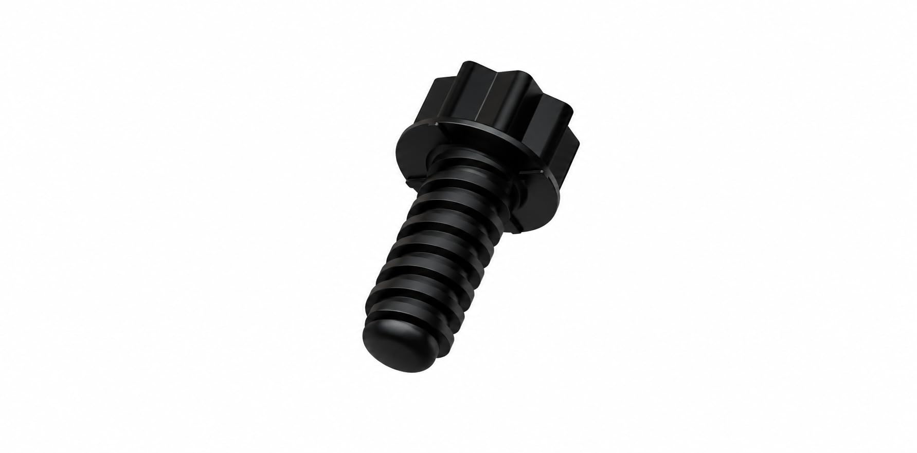 Kit de vis de rechange pour meubles de jardin compatibles avec Keter Allibert - 6 pièces (3-45 mm et 3-34 mm) + adaptateur universel/vis pour meubles de jardin ABS (noir)