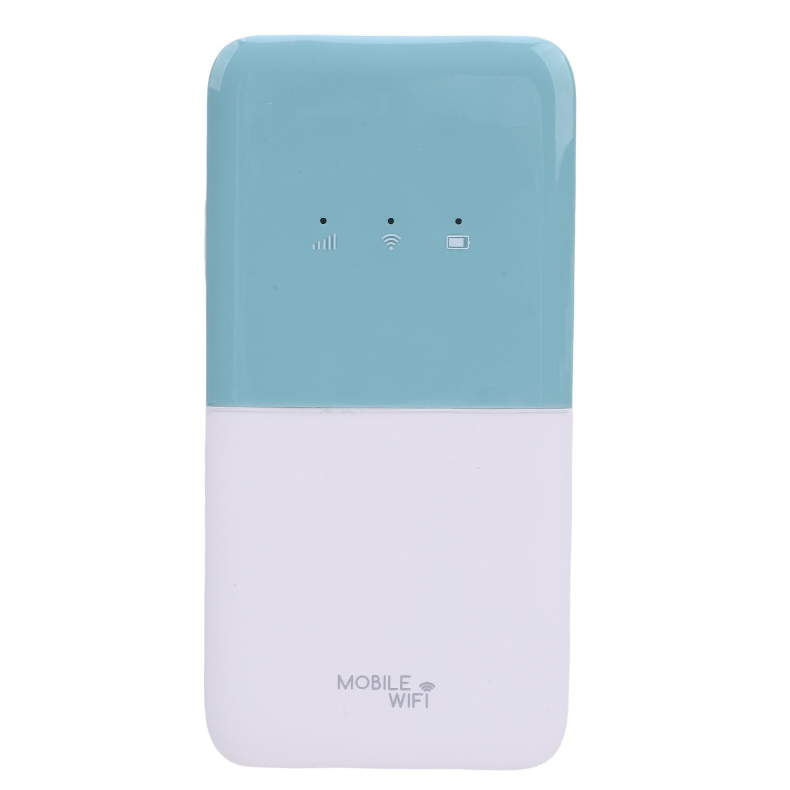 Tbest 4G Móvil WiFi Hotspot, Enrutador de Alta Velocidad de Doble SIM