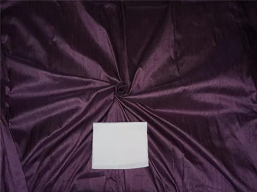 Tissu Dupioni 100% pure soie violet sale de 137 cm de large de haute couture
