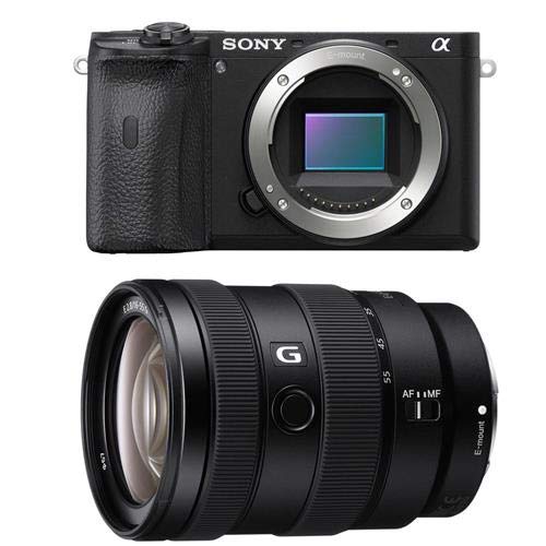 Sony Alpha a6600 Mirrorless Digital Camera Body - with Sony E 16-55mm f/2.8