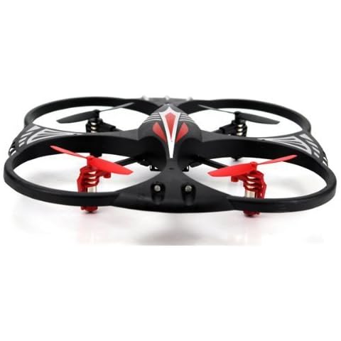 ATTOP YD-716 4 Channel RC 3-Axis Flight Control UFO Quadcopter w/LED Lights Cover
