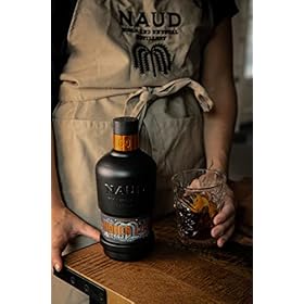 NAUD Hidden Loot Dark Reserve - Premium Spiced Rum. 41 Percent ABV, 70cl. Award Winning, Supplied in a gift tube – NAUD