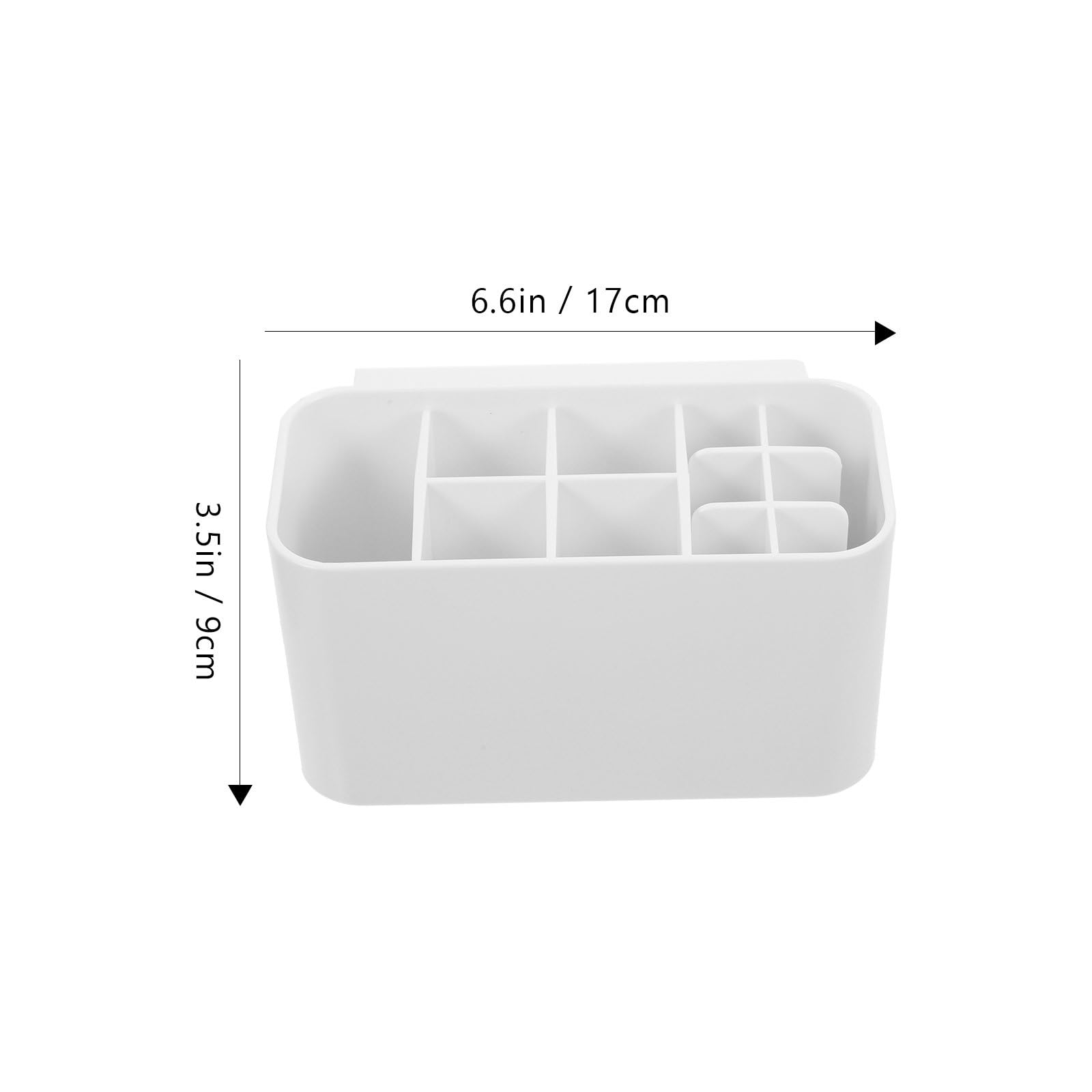 Soporte para Cepillos de Dientes Estuche Desmontable y Organizador de Cepillos para Baño, Diseño Simple de Abs Capacidad Adecuada y Ahorro de Espacio para Uso Diario Hogar