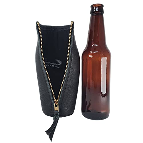 Red Sky Designs Leather Beer Bottle Holder thumb #1