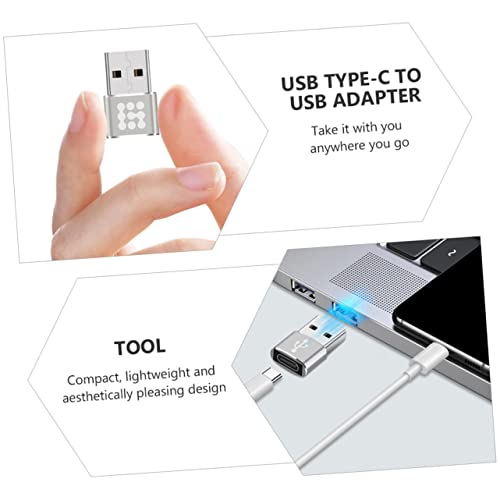 Adaptador USB C Hembra USB Macho CIYODO para usar cables nuevos en cargadores antiguos y tu PC 7
