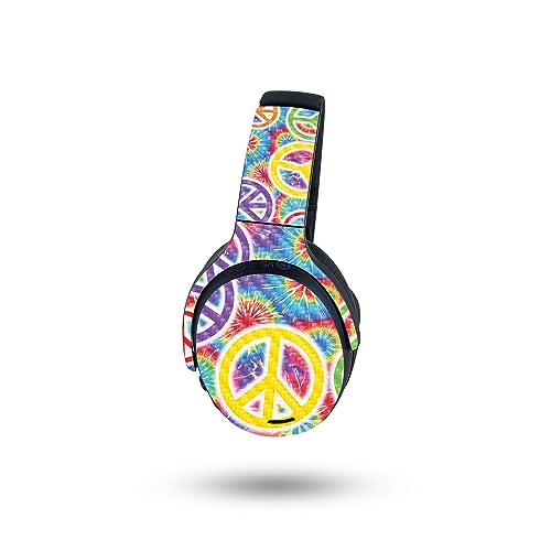 Image of MightySkins Carbon Fiber Skin Compatible with Skullcandy Crusher ANC 2 - Peaceful Explosion | Protective, Durable Textured Carbon Fiber Finish | Easy to Apply