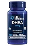 Life Extension DHEA 25 mg – Hormone Balance Supplement, Memory, Muscle Health, Bone Health, Men’s Health, Women’s Health, Gluten-Free, Non-GMO, Vegetarian, 100 Dissolve-in-Mouth Tablets