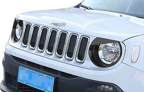 Copri Fari Angry Birds Per Jeep Renegade - Stile Nero (2015-2017) - Foto 2