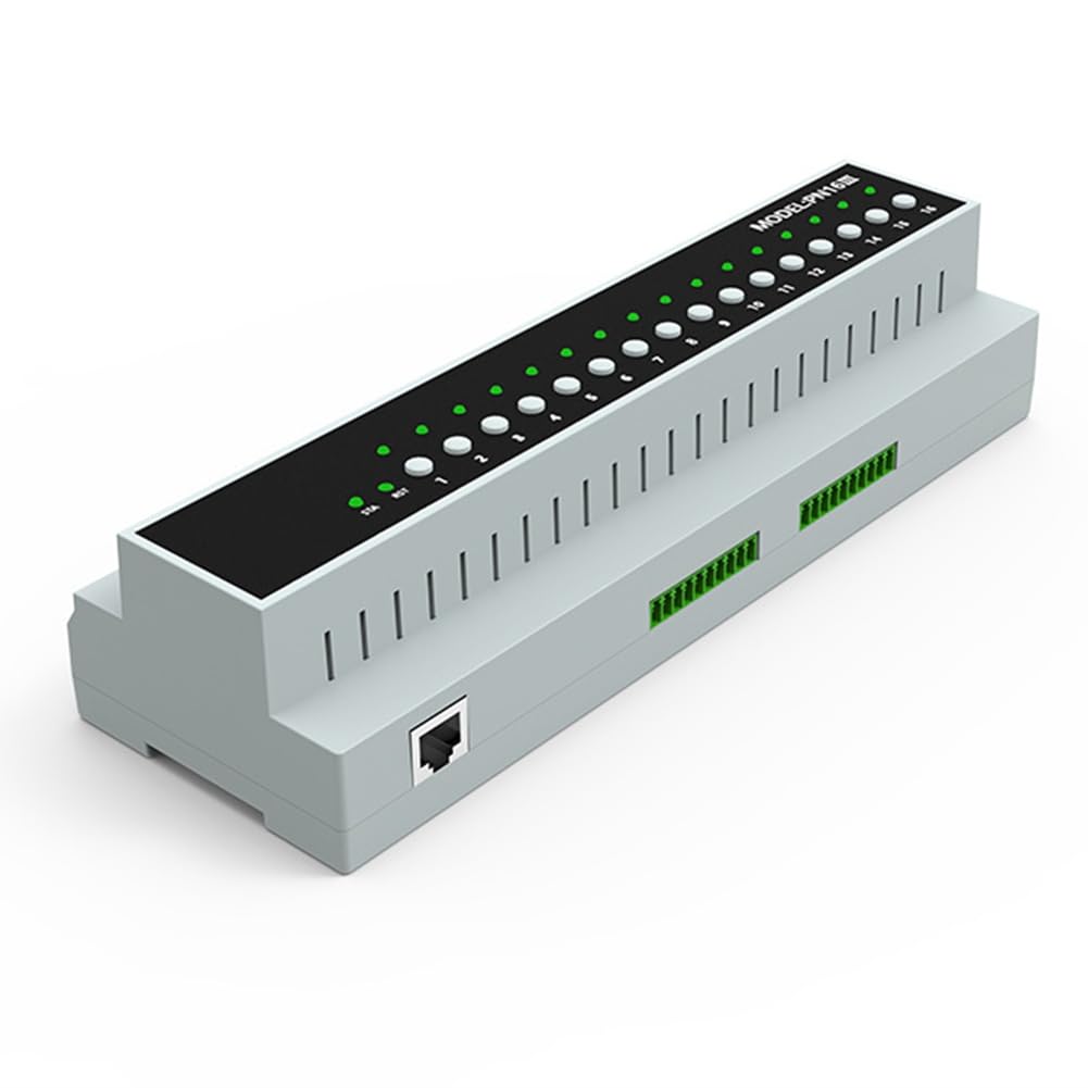 Home Control: Tuya Zigbee 16-Gang-Relais-Switch-, Remote-App und Sprachbetrieb, 110V-240V