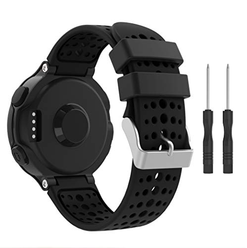 Syxinn Kompatibel mit Armband Forerunner 235 Armband, Weiches Silikon Ersatz Uhrenarmbänd Einstellbar Uhrenband für Forerunner 235 Lite/735XT/230/220/620/630 Syxinn Kompatibel mit Armband Forerunner 235 Armband, Weiches Silikon Ersatz Uhrenarmbänd Einstellbar Uhrenband für Forerunner 235 Lite/735XT/230/220/620/630