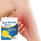Pflaster zur Linderung von Muskelkrämpfen: Topischer Gips, langlebig, beruhigender Klebstoff für Körperschmerzen, 10 x 7 cm, Durchblutungsförderung, wirksam für Waden, Oberschenkel, Fuß und