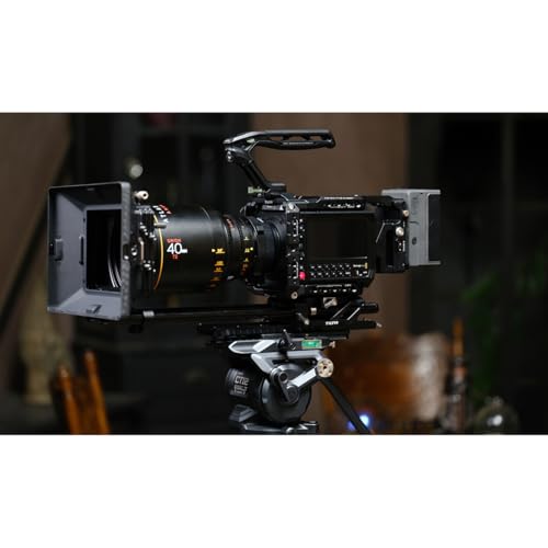 Image of Tilta Camera Cage Pro Kit V-Mount Compatible with Blackmagic Pyxis 6K /12K| Full Cage, Top Handle, V-Mount Battery Plate, Side Plate, Bottom Plate, Universal 15mm Baseplate w /Rods, and Mini Tool