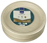 METRO Professional Teller, Bagasse, ¯ 26 cm, rund, 50 StŸck