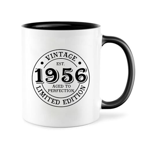 Servizio Caffè Anni 70: La Classifica dei Più Venduti nel 2025 8 hamatata 70 Anni di Compleanno Tazza, 1956 Regalo 70 Anni per Uomo e Donna, Tazza da Caffè Ceramica 350mL, Idee Regali Compleanno per Amica Mamma Papa Sorella Amica Nonna Zia Fratello Collega
