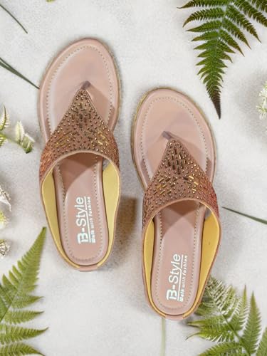 Image of B-Style Branded casual sandals for women trendy casual footwear for womens Soft Premium wedge heels women stylish lightweight womens wedges daily fashion