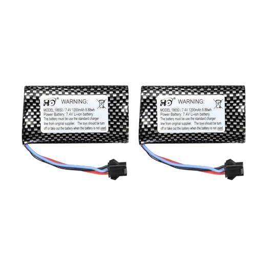 Amazon.co.jp: MNモデル 7.4V 1200mAh リチウムバッテリー 2個 MN82S