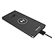 Wireless Charger, Alpatronix CX101 Quick Charge Qi Charging Pad Compatible for iPhone 11/Pro Max/XS Max/XS/XR/X/8/8 Plus, Galaxy S10 Plus/S10/S9+/S8+/Note 8, Qi-Enabled Phones (No AC Adapter) Black