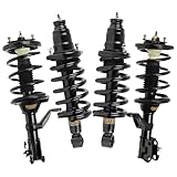 OREDY 4PCS Front & Rear Struts for 2003-2011 Honda Element 2004 2005 2006 2007 2008 2009 2010 Repalcement w/Coil Springs - 172135 172136 171101L 171101R