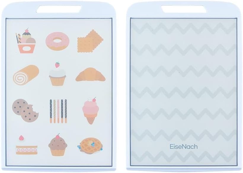 EiseNach Korean Double-Sided Cutting Board – BPA-Free, Non-Slip, Dishwasher Safe Kitchen Chopping Board for Meat, Vegetables & Fish | Knife Mark Resistant, Easy to Clean, Made in Korea