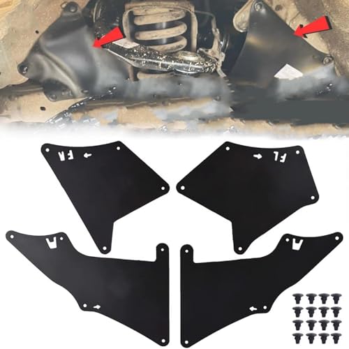 Guardabarros coche con protector contra salpicaduras para Prado J120 J150 2