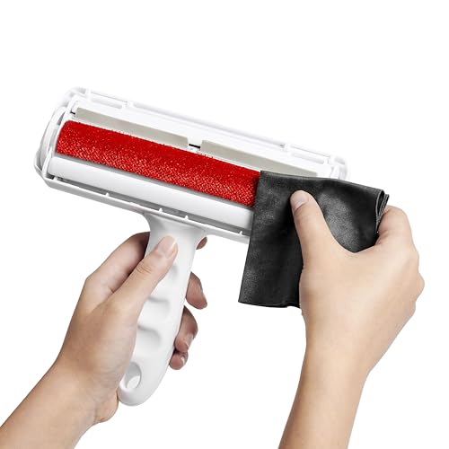 Image of Generic Pet Hair Removal Roller for Home, Washable, Quick and Mess Free Cleaning, White