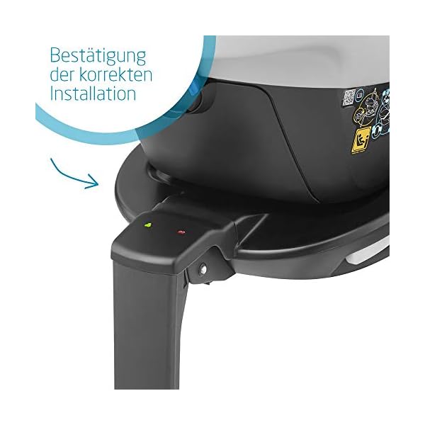 Maxi-Cosi FamilyFix2 i-Size, ISOFIX Basisstation nutzbar ab Geburt bis ca. 4 Jahre (40-105 cm / 0-18 kg), ideale Base… – Bild 3