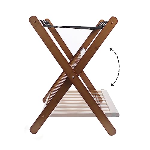 Smart Fendee XLJ-ALL Fully Assembled Walnut Bamboo Luggage Racks thumb #5