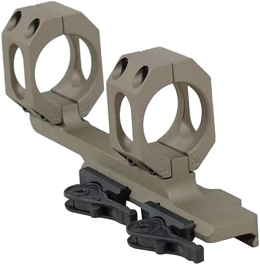 ADM AD-Recon 30 mm 30 MOA FDE Cant Scope Mount, 2" Offset, QD Auto Lock Lever, 6061 T1 Aluminum, Hard Coat Anodized, Made in USA (AD-RECON-30 MOA-30-FDE-TL)