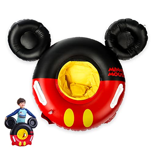 Gxhong Mickey Enfant Bouee Gonflable Bouee Bebe Flotteur de Natation pour bébé Anneau de Natation pour Bébé Swimming Bebe Siège De Piscine Flotteur de Piscine Gonflable pour bébé de 6 à 36 Mois