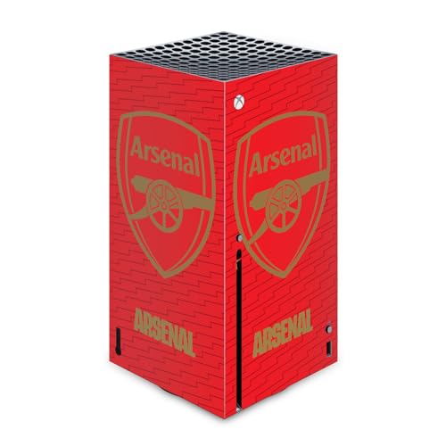 Skin Xbox Series X Arsenal FC vinyle autocollant console de jeu habillage protection blason