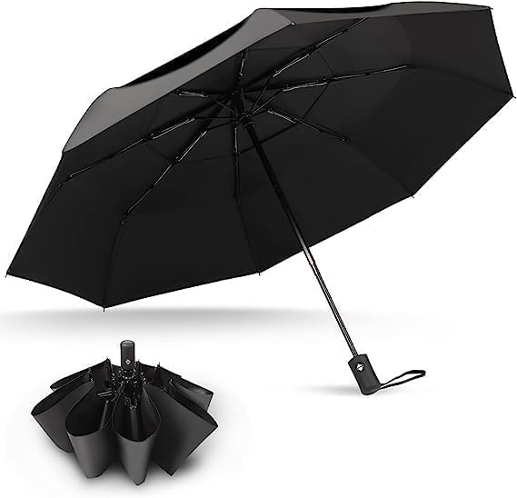 Auto Open/Close Portable chhatta chata chatta chatri barish monson varsad pani ki bund Umbrella transparant chata छाता છત્રી છત્ર વરસાદ बारिश | 1 pcs-image-8